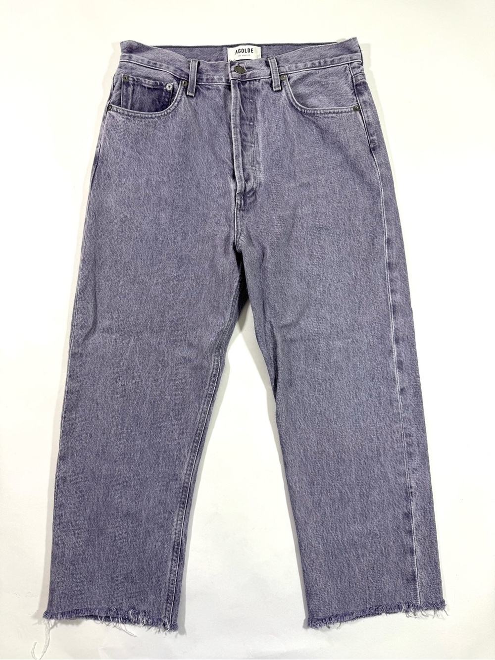 Agolde 90s Pinch Waist Jeans Ashbury Purple